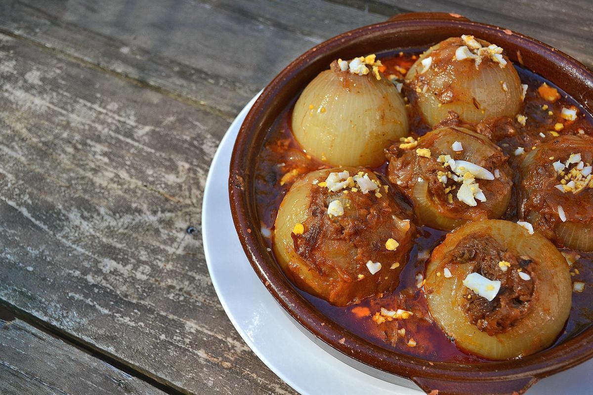 Cebollas rellenas