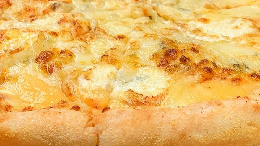Las pizzas de Domino's Pizza están elaboradas con queso 100% mozzarela