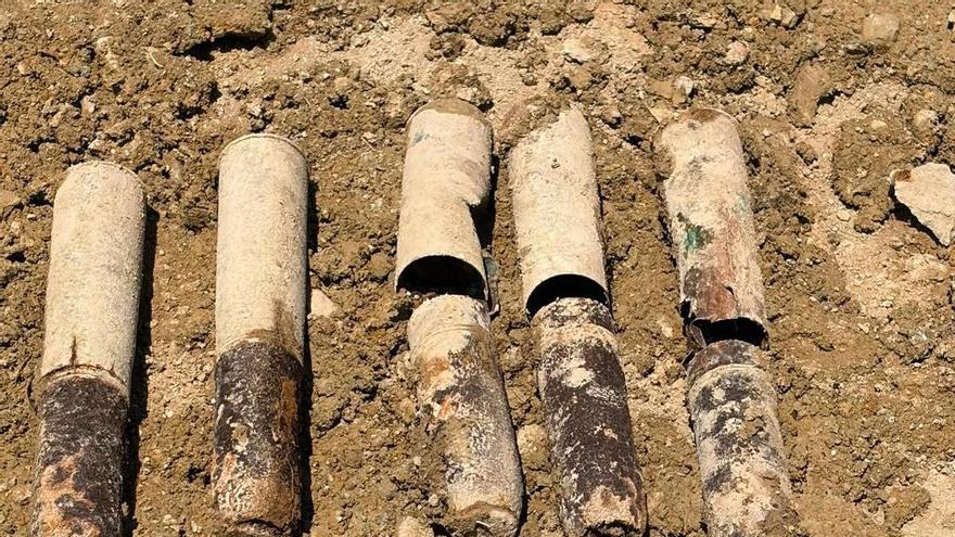 Galería: Arsenal de artillería de la Guerra Civil hallado en un pueblo de Castellón