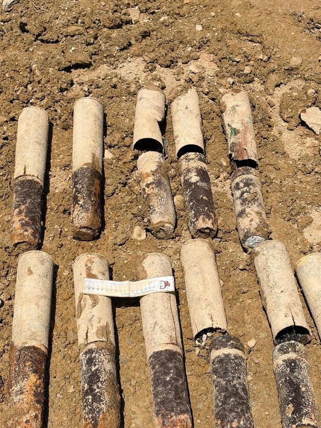 Galería: Arsenal de artillería de la Guerra Civil hallado en un pueblo de Castellón