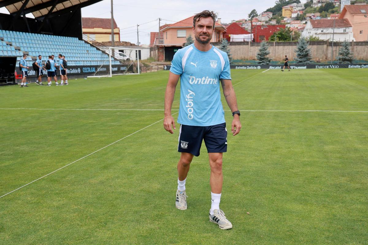 "El campo está perfecto", destaca Albés sobre Barreiro, donde su equipo trabaja tras ver el mal estado de Melgaço.