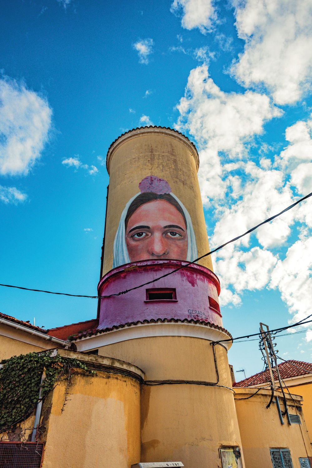 Chulapa, mural del cubano Jorge Rodríguez-Gerada.