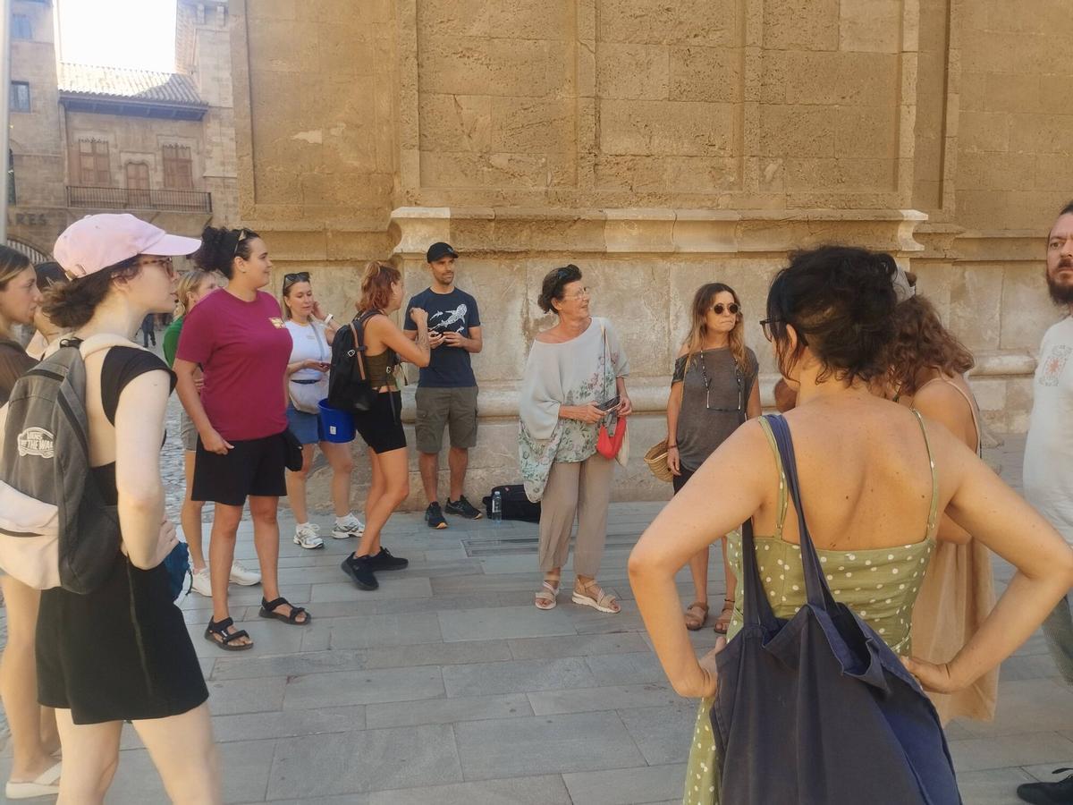 Imágenes de la protesta contra los caleseros