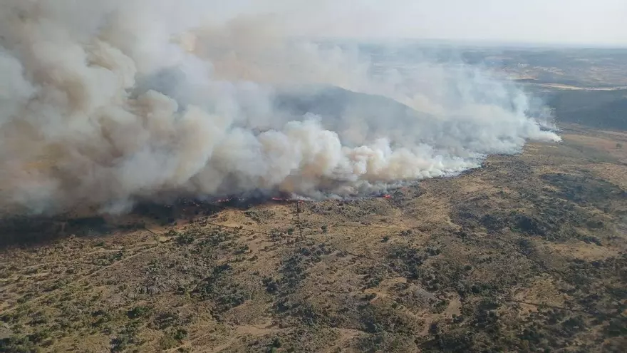 Incendio en Alburquerque