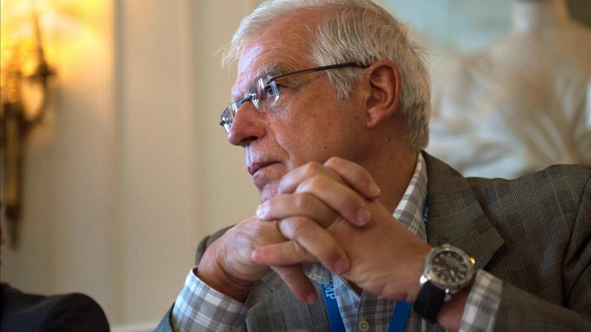 El ministro de Exteriores, Josep Borrell.