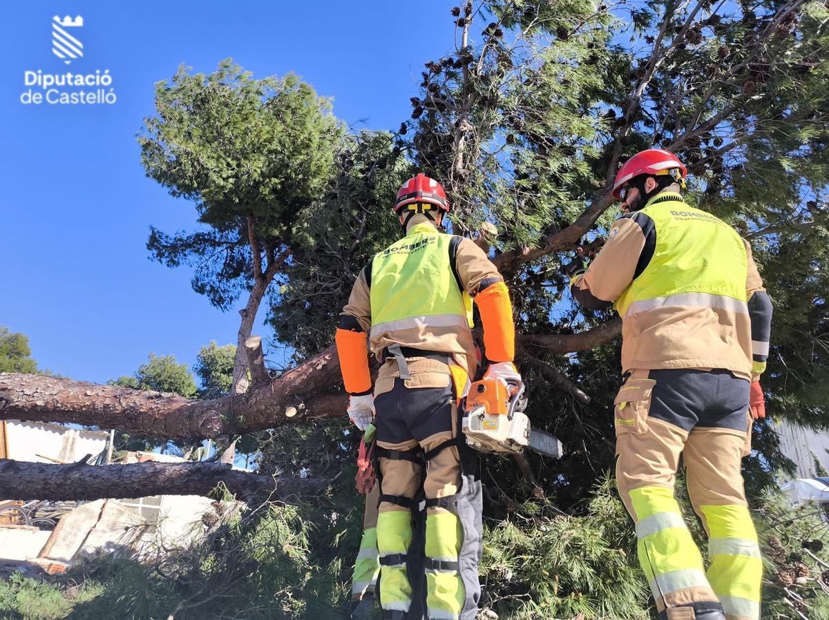 El canal oficial de los bomberos de Castellón insiste en tener precaución con el episodio de viento