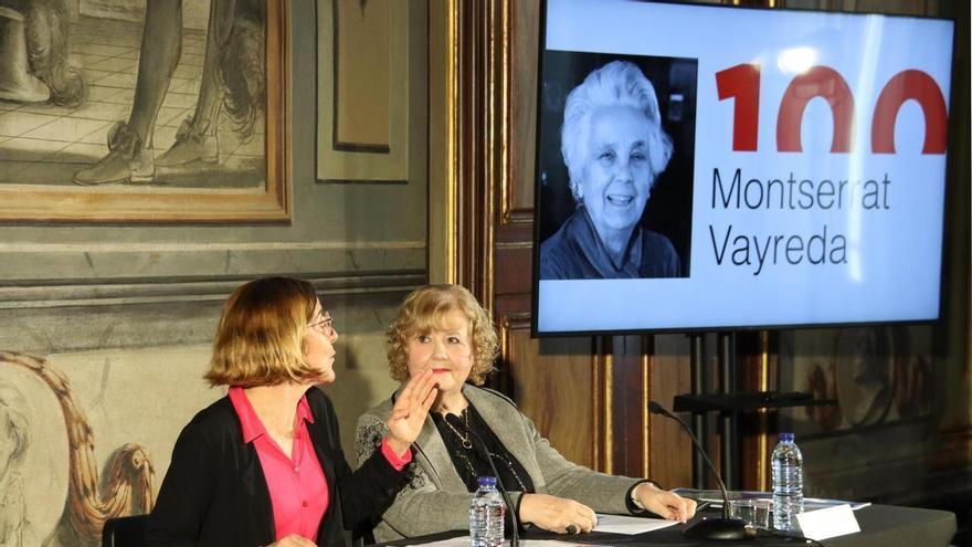 Un any per tornar a Montserrat Vayerda «l’espai que li pertoca»