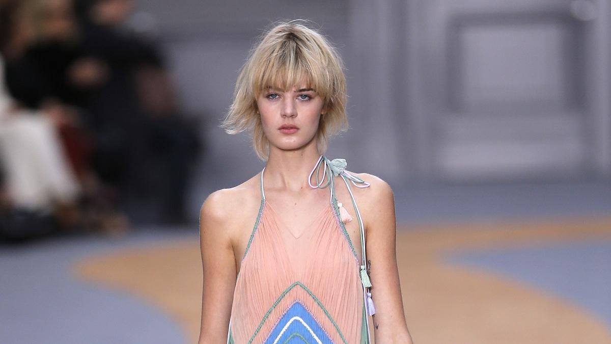 PFW: Chloé Primavera/Verano 2016, vestido evanescente