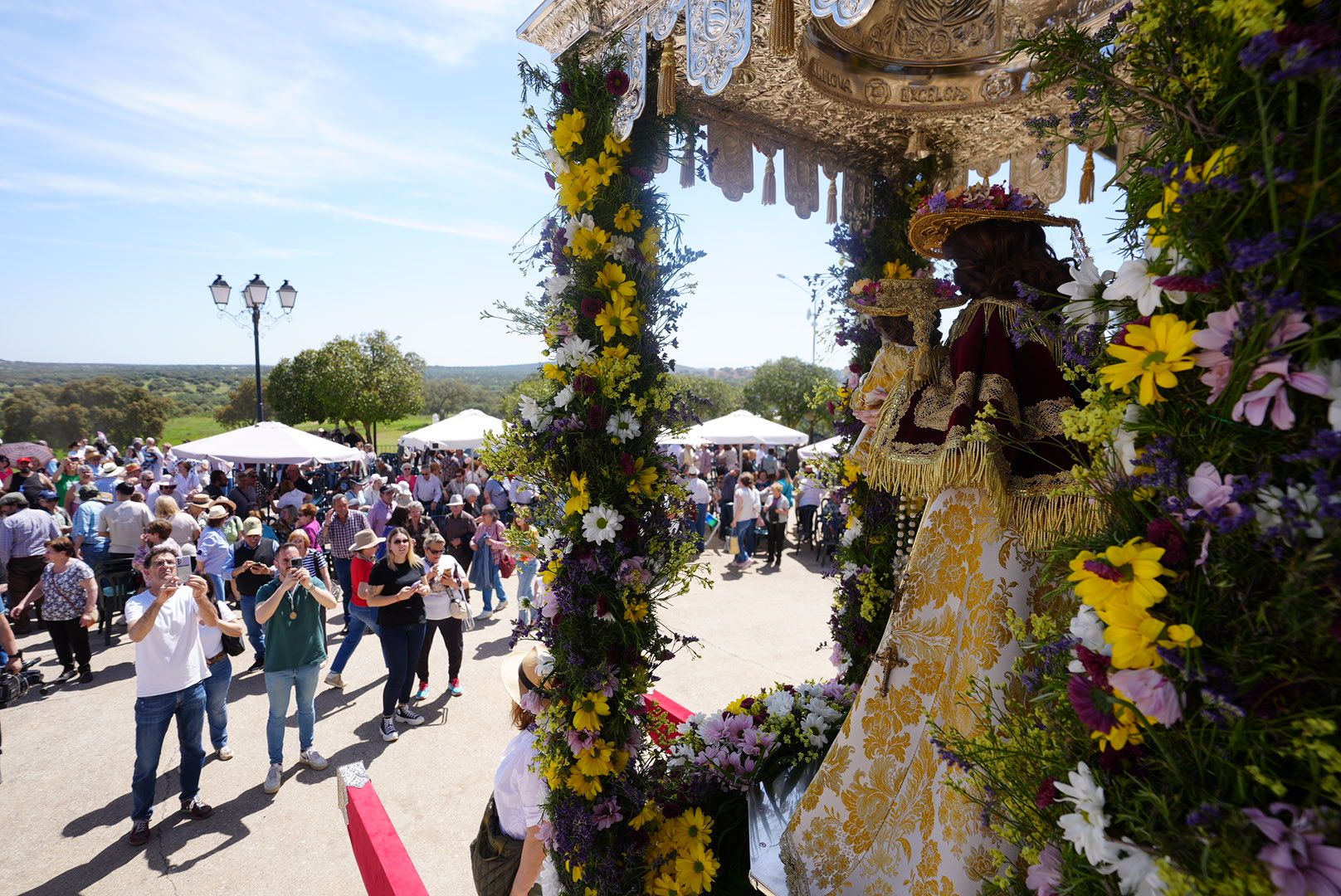 La romería de la Virgen de la Antigua en Hinojosa del Duque, en imágenes