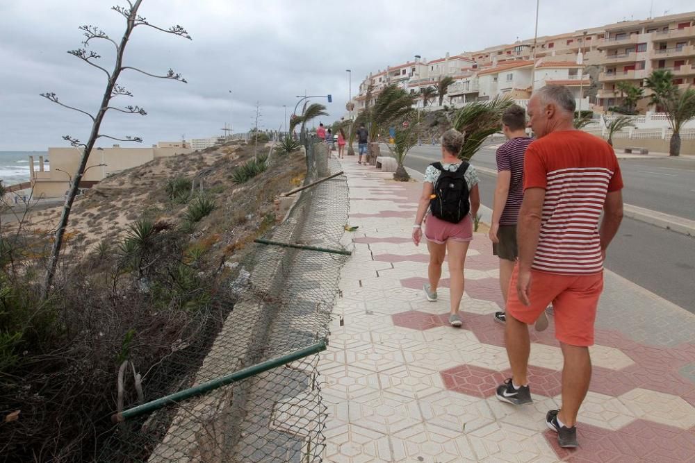 Temporal en Cabo de Palos y La Manga