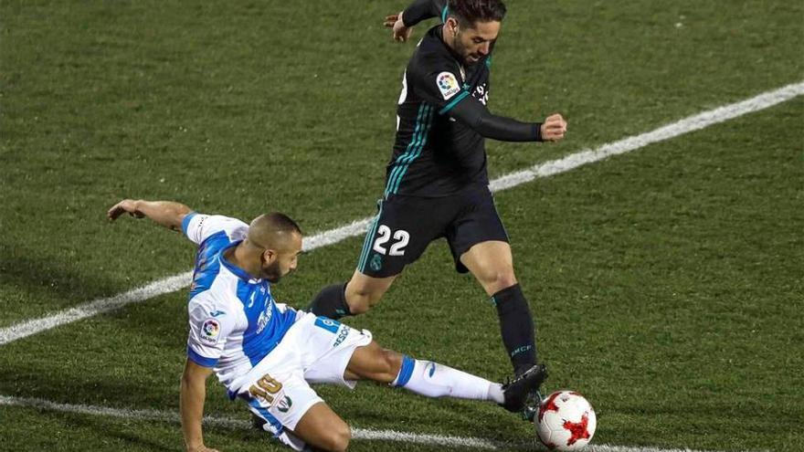 Asensio apaga el sueño del Leganés pero no las dudas del Madrid