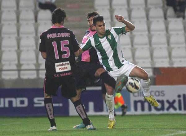 El Córdoba homenajea a Juanín con una goleada