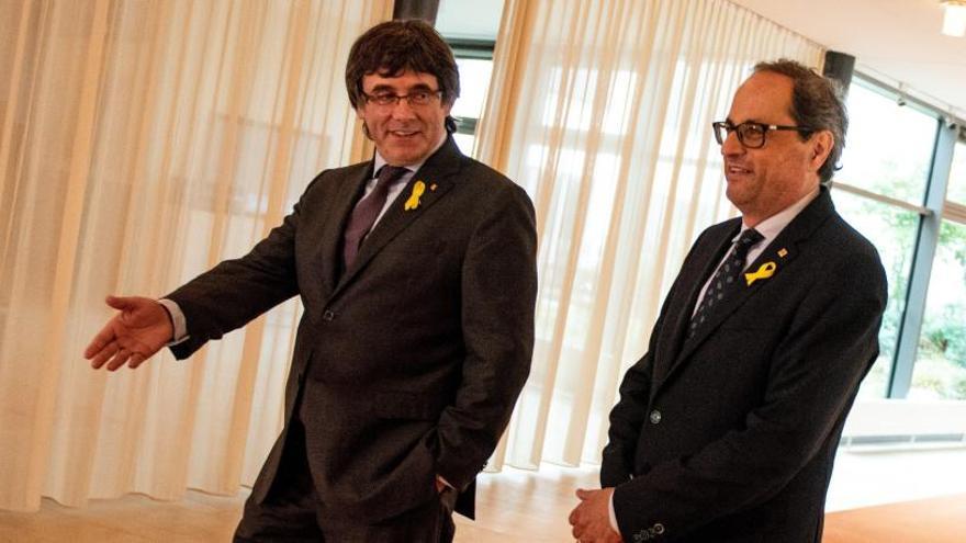 Puigdemont i Torra, aquest dijous a Berlín