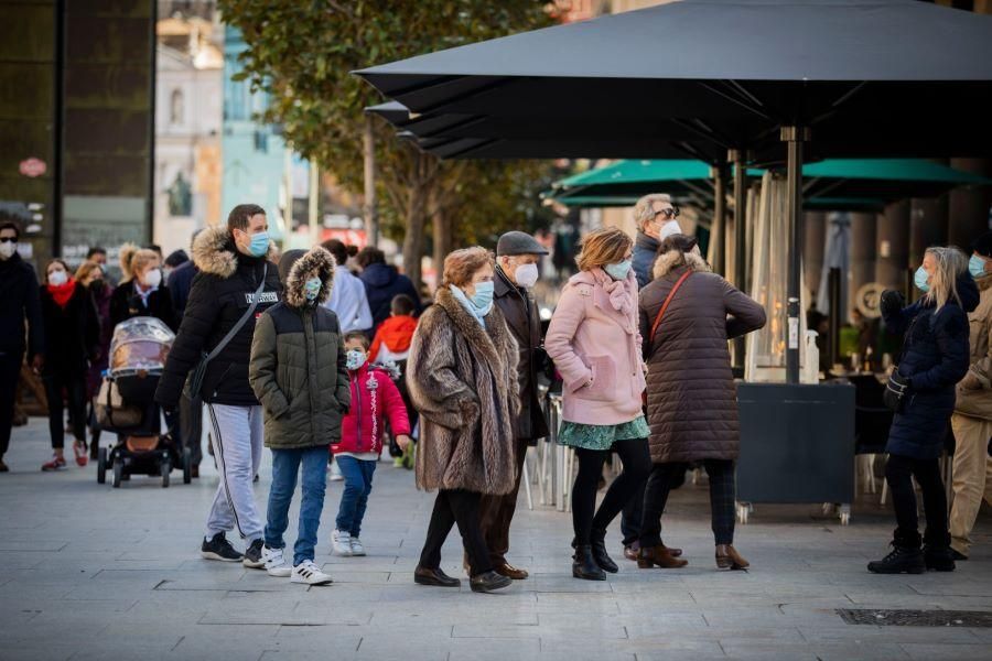 Primer día del año en Zaragoza