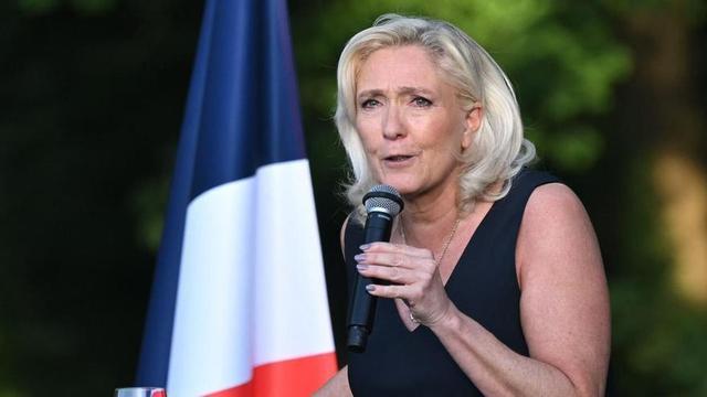 La líder d’Agrupació Nacional Marine Le Pen.