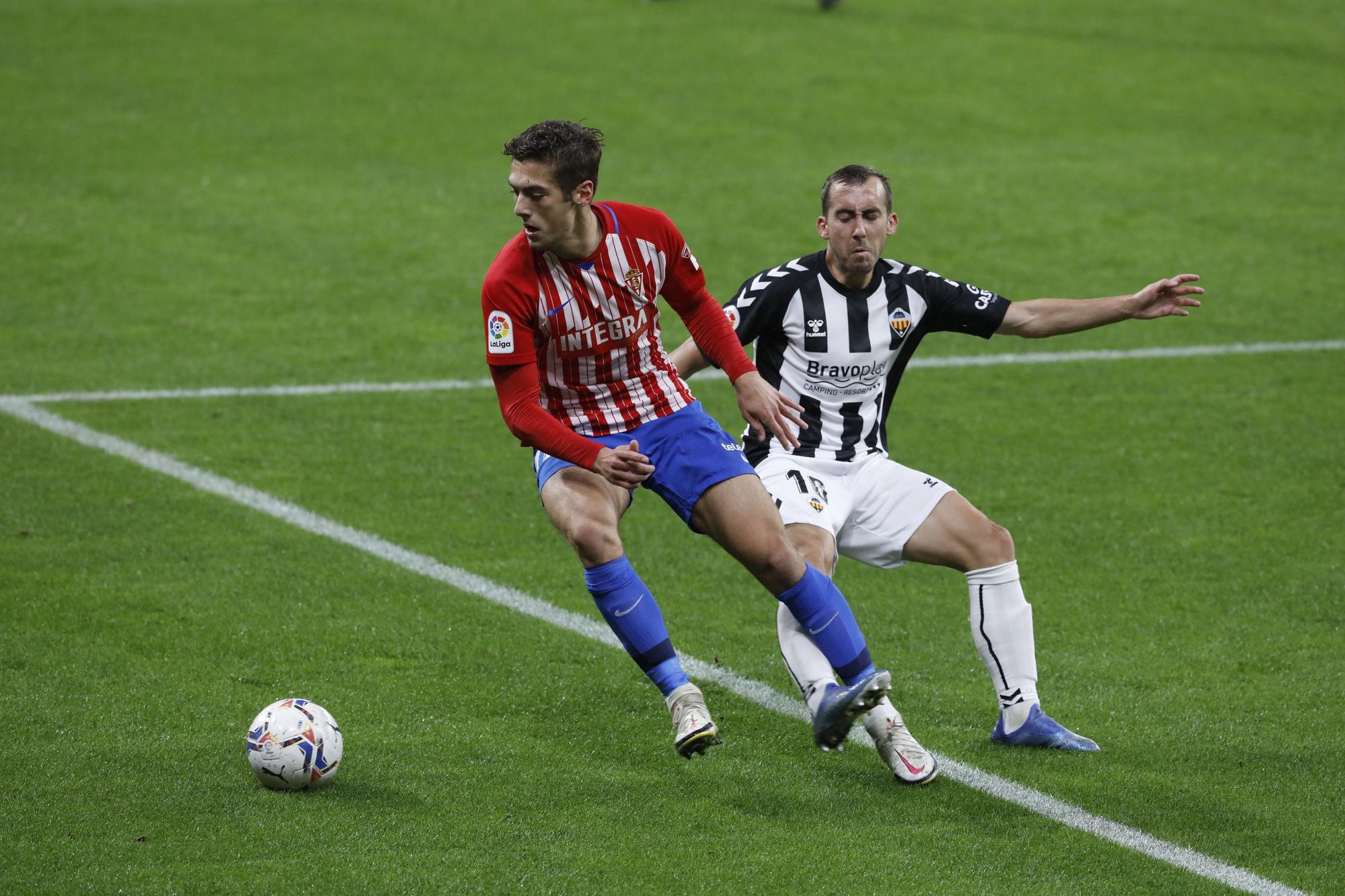 El partido del Sporting ante el Castellón, en imágenes