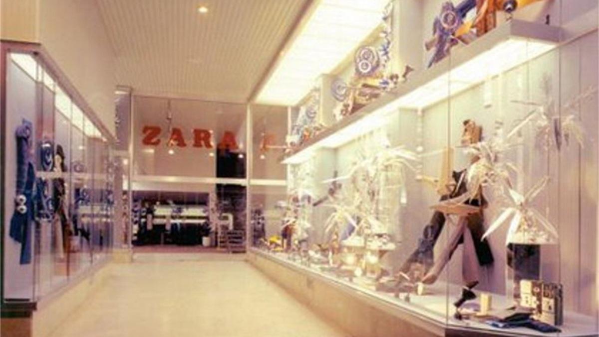 La primera tienda de Zara se abrió en A Coruña