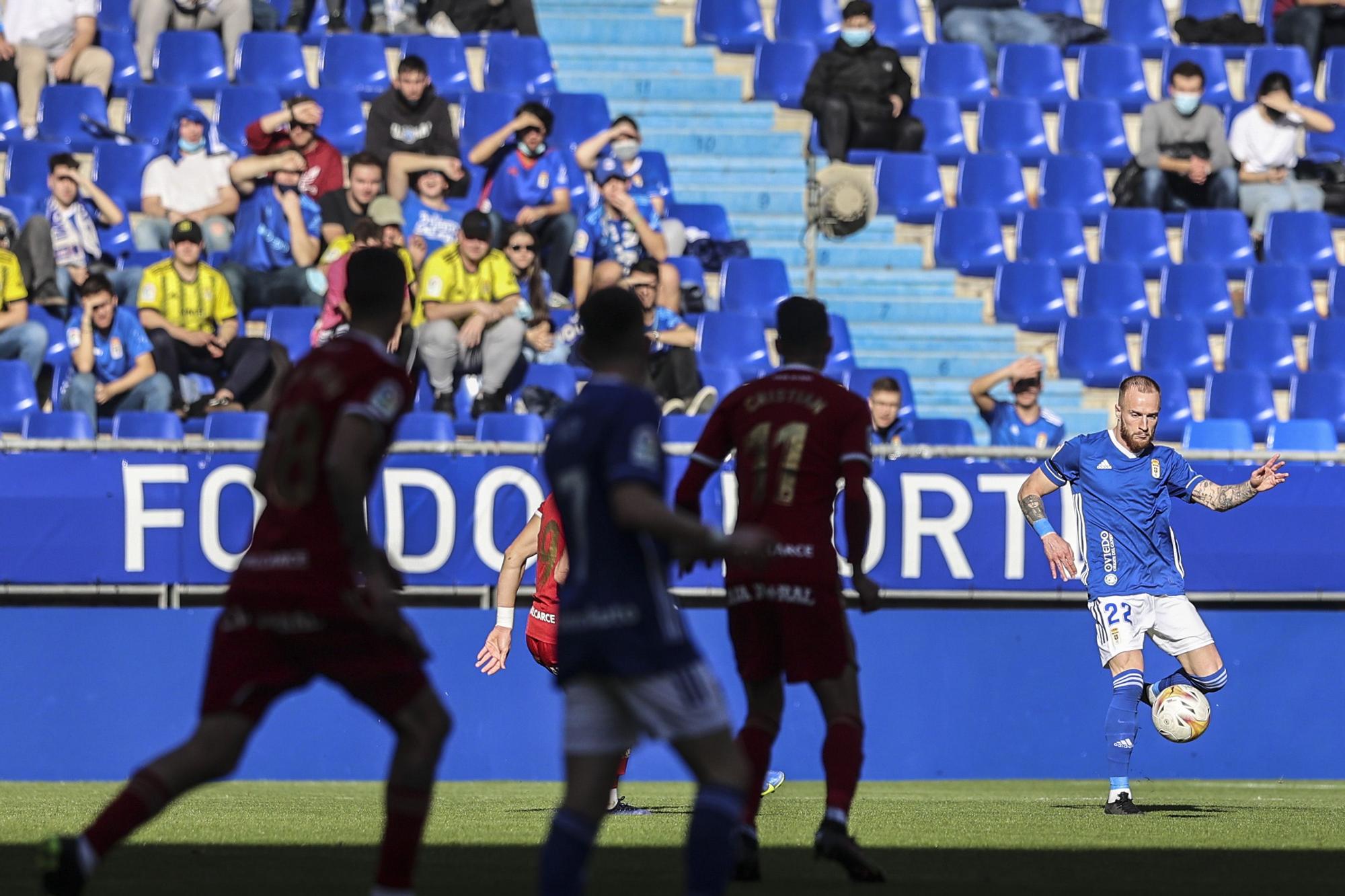 Las mejores imágenes de la victoria del Real Oviedo ante la Ponferradina (2-0)