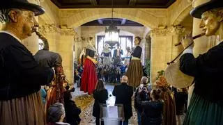 Una Trobada de Gegants descafeinada por la lluvia