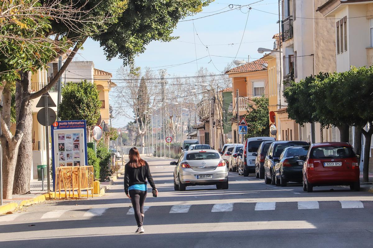 Calle principal de Heredades