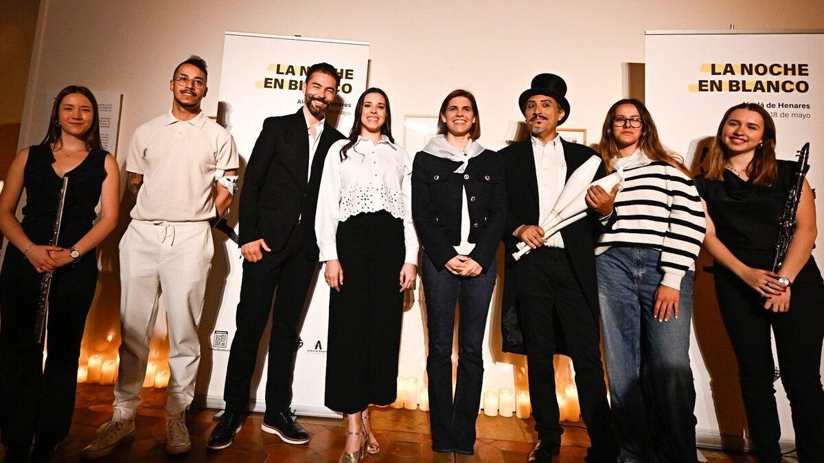 Presentación de la Noche en Blanco en Alcalá de Henares en la Casa de la Entrevista.