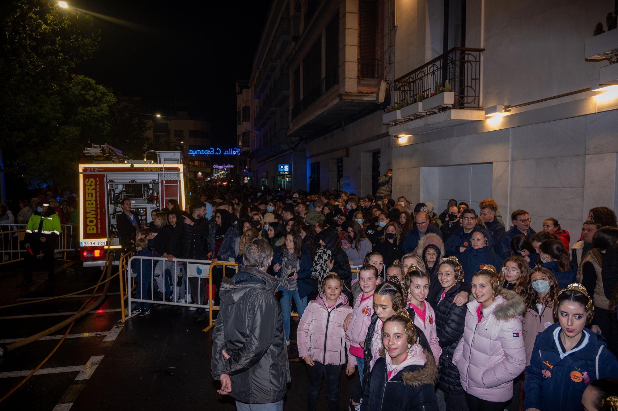 Así se vivió la 'cremà' de las Fallas de Burriana 2022