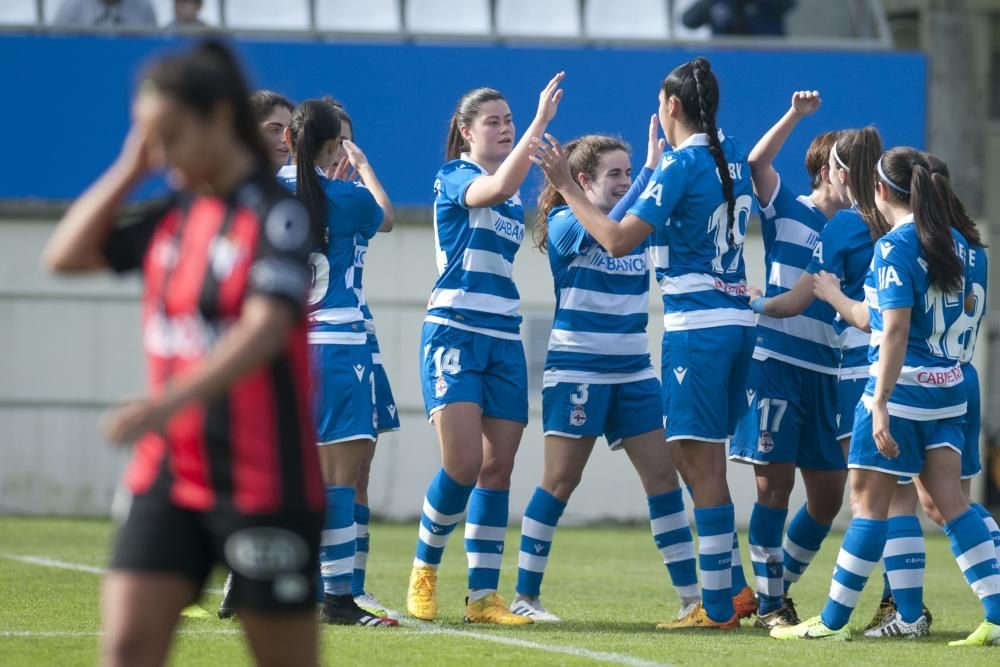 El Dépor Abanca golea 5-1 al Sporting Huelva