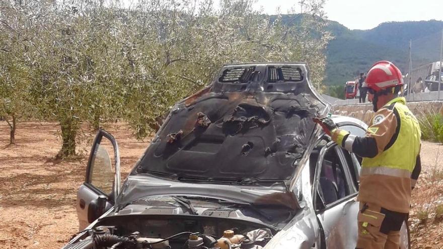 La conductora herida en el accidente de la Pobla Tornesa muere en el hospital