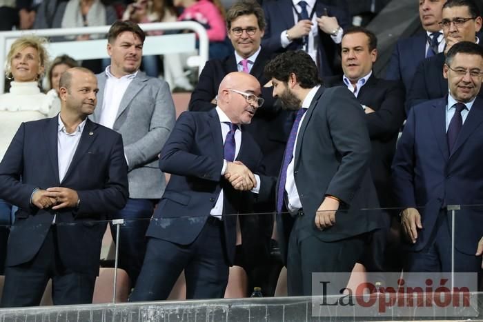 Encuentro entre el FC Cartagena y el FC Barcelona