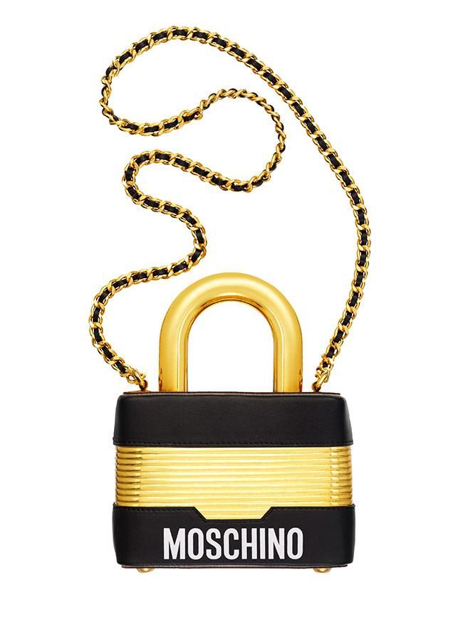 Todas las imágenes de la colección de Moschino x H&M: bolso candado