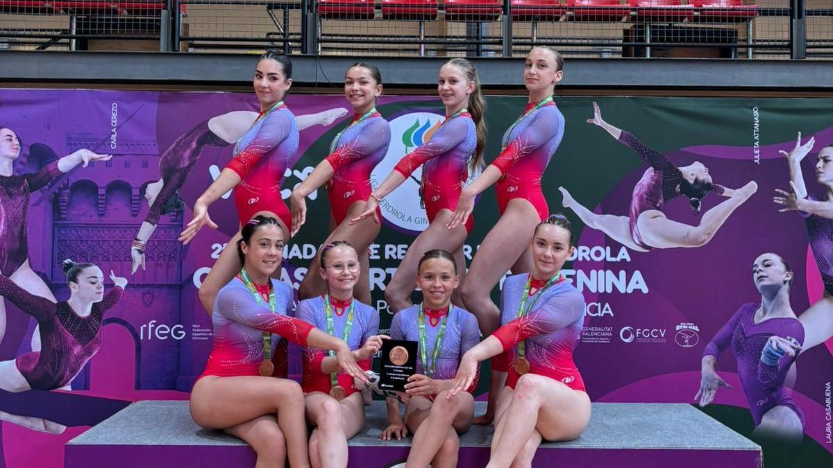 El Club Gimnastic La Plana conquista el bronce en la Liga Iberdrola y asegura su permanencia