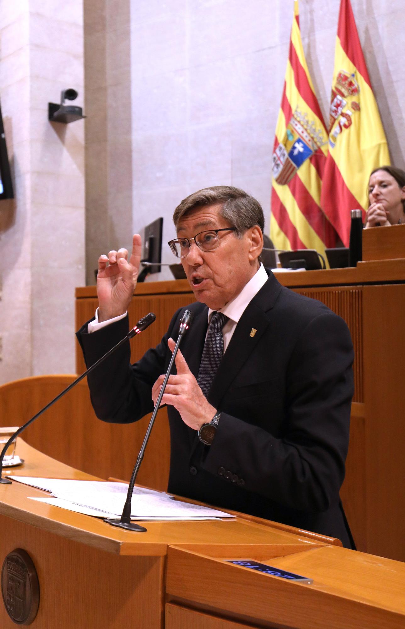 Arturo Aliaga, presidente del PAR y vicepresidente del Gobierno