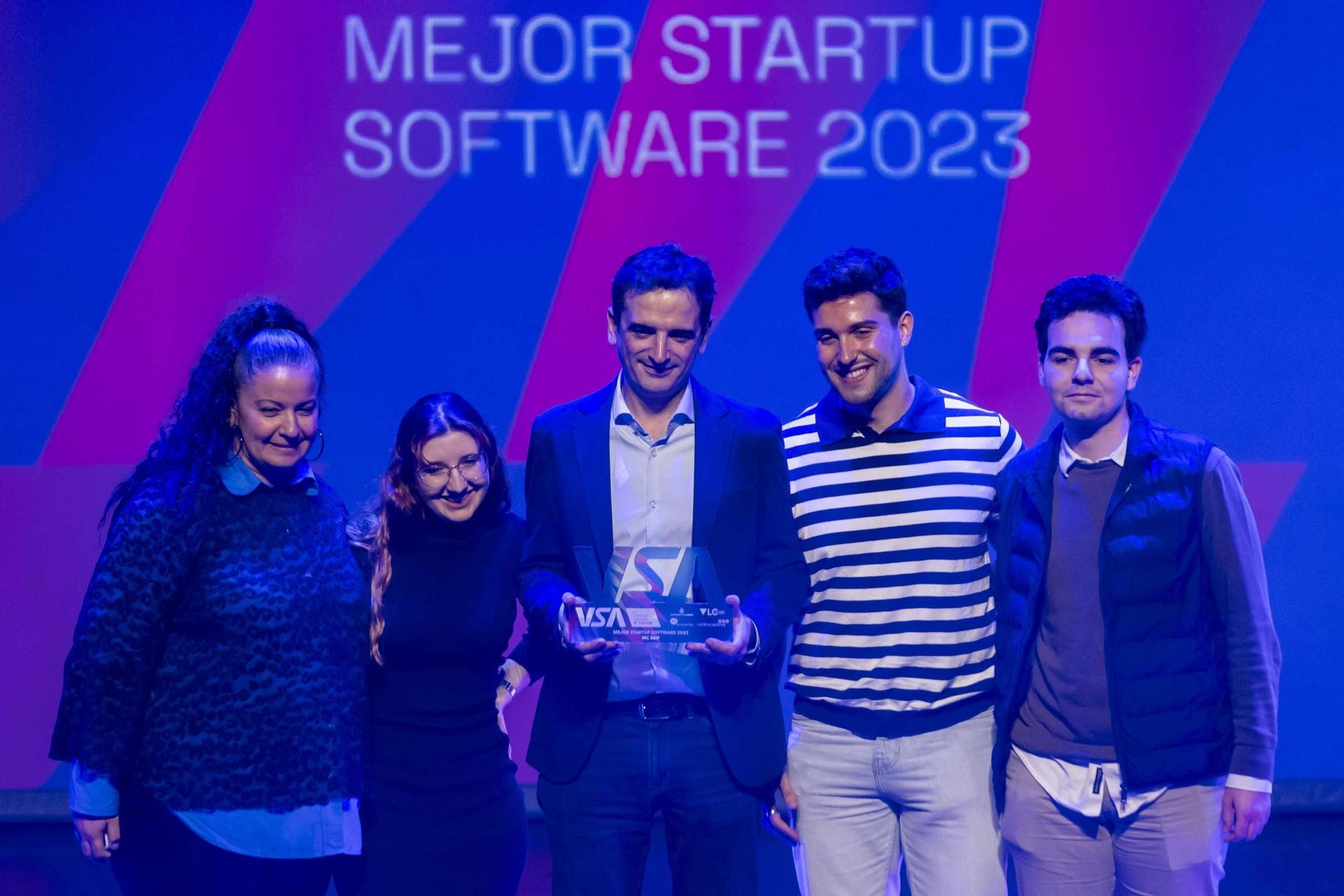 Así ha sido la gala de entrega de los VLC Startup Awards 2023