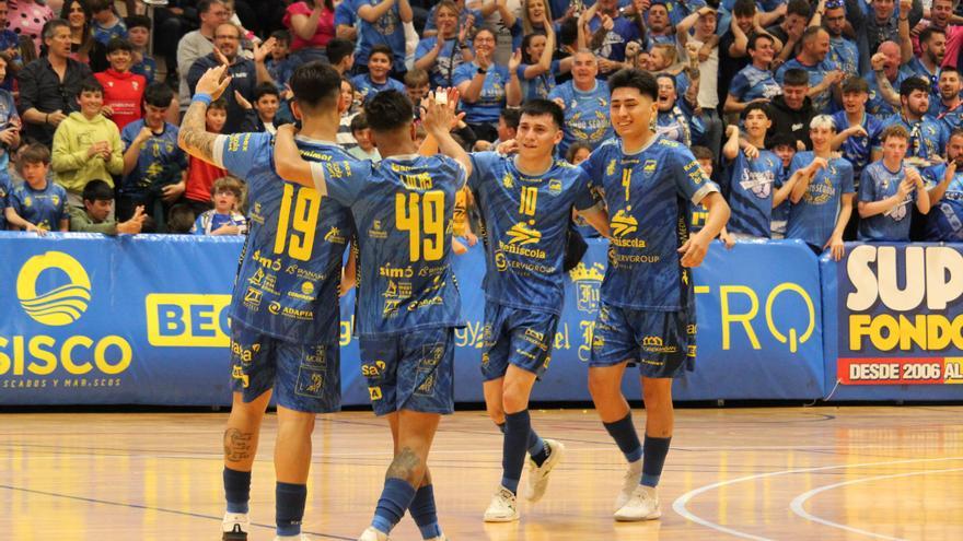 El Servigroup Peñíscola gana a ElPozo Murcia y sigue arriba (5-4)