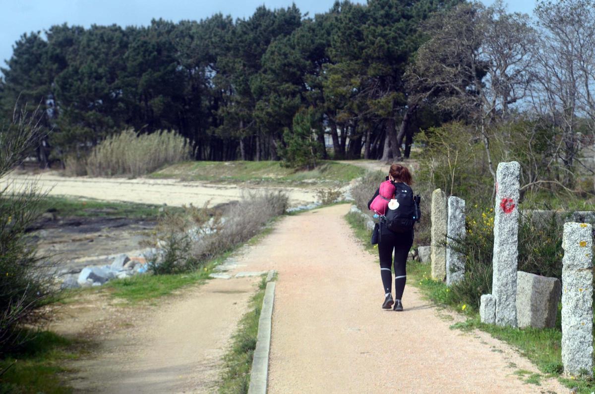 Senda de As Patiñas, en Vilanova de Arousa