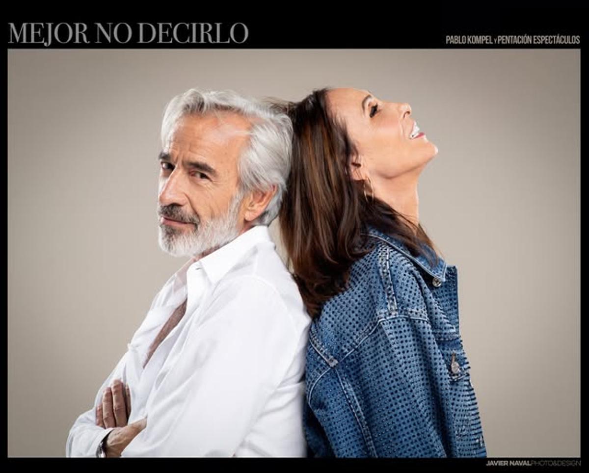 Imanol Arias y María Barranco se subirán a las tablas del Gran Teatro de Elche para interpretar "Mejor no decirlo"