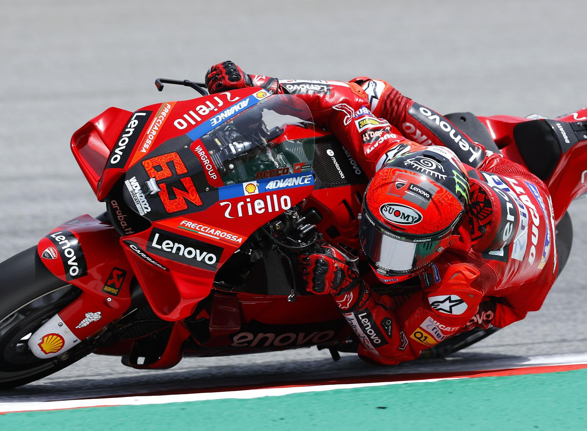 Els entrenaments de Moto GP a Montmeló