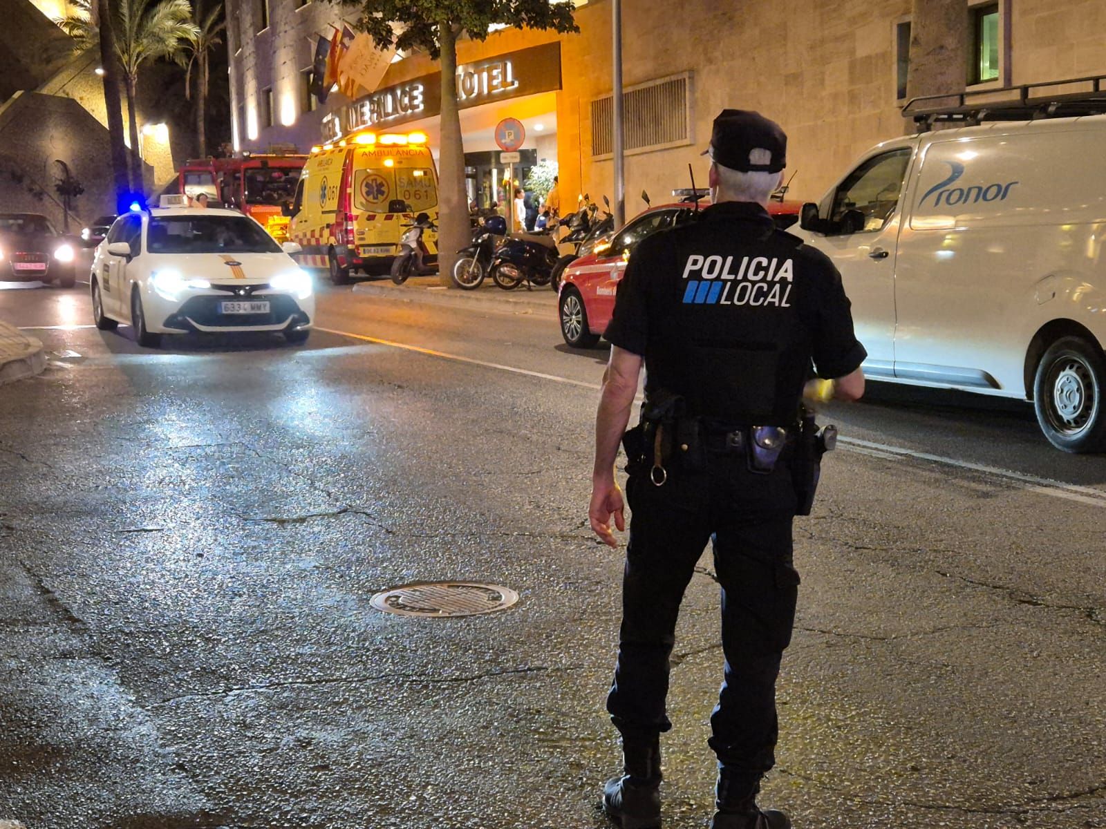 La fuga de gas en el Hotel Nixe Palace de Palma