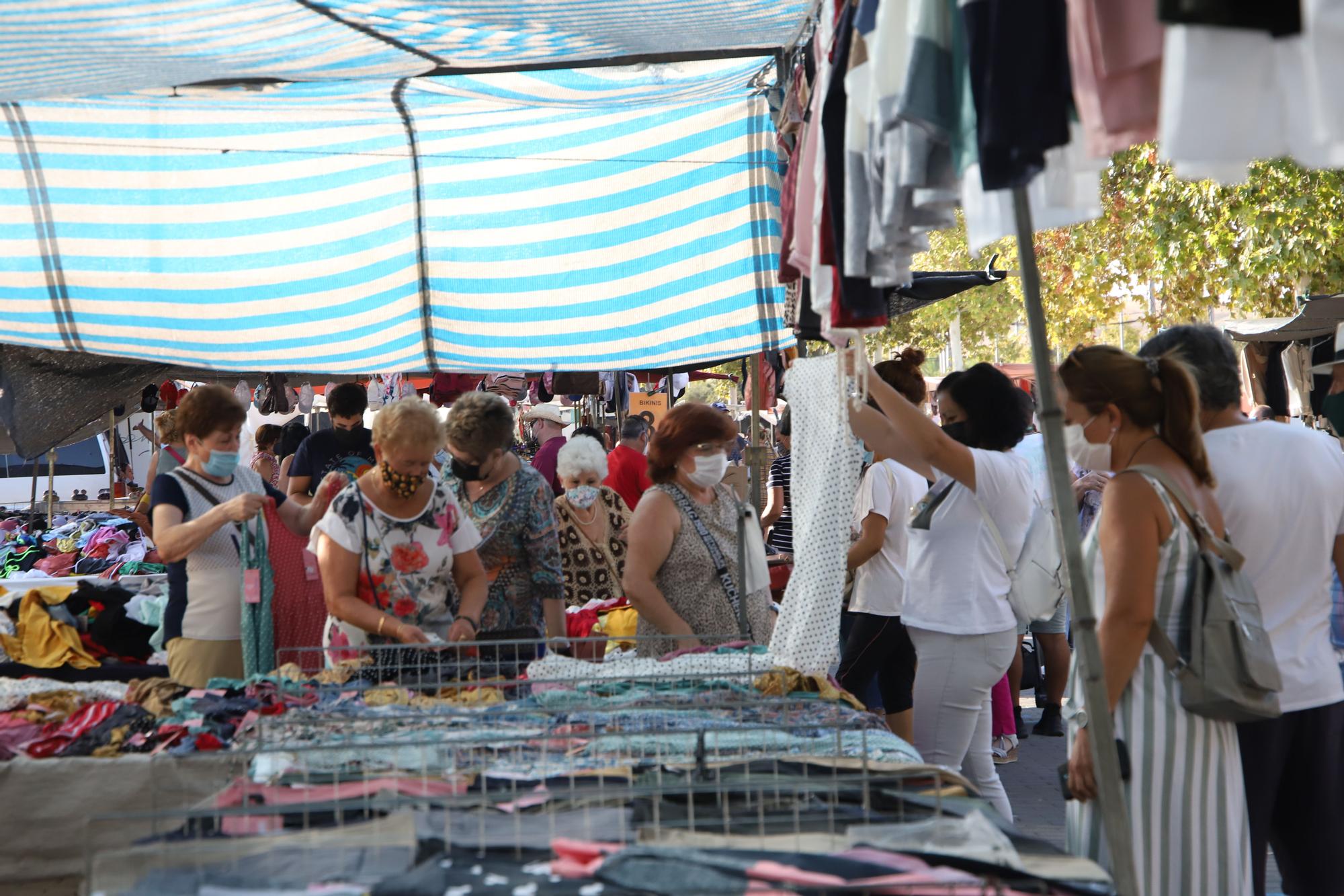 Mercadillos a medio gas