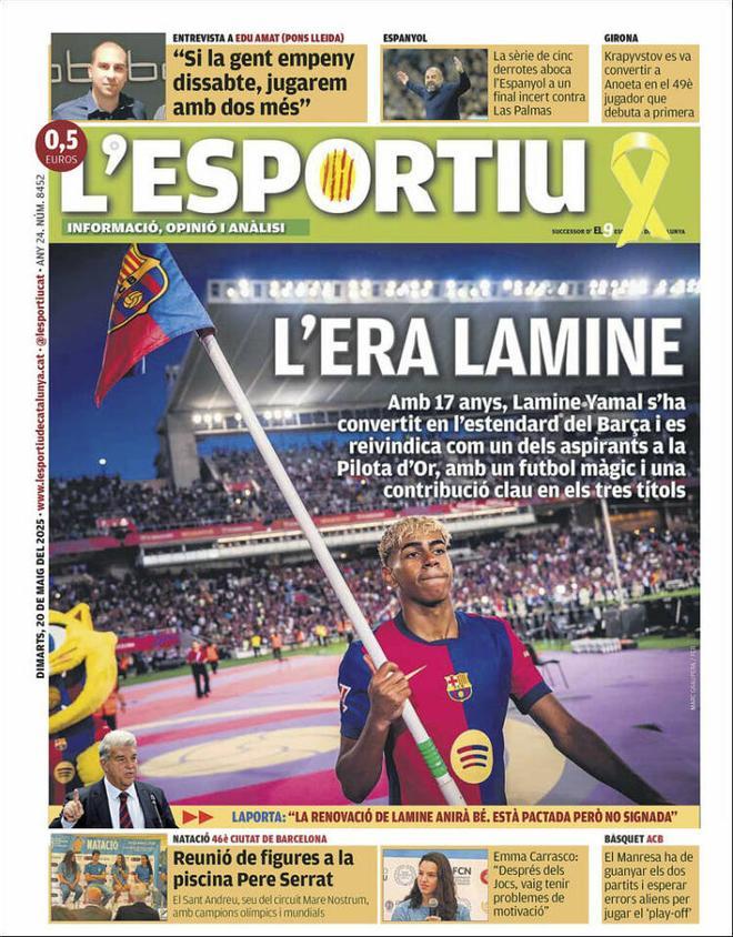 Las portadas de la prensa deportiva de hoy