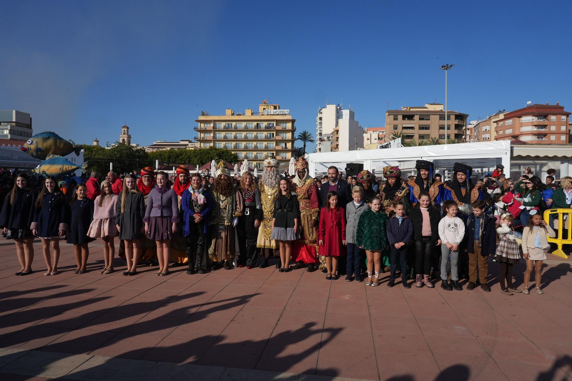 Las mejores imágenes de la llegada de los Reyes Magos a Castellón