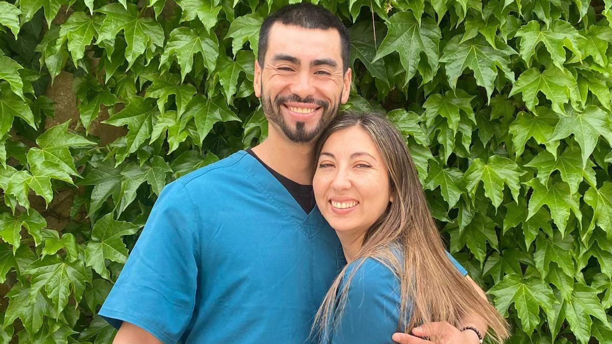 Joaquín y Janine acaban de abrir una clínica de fisioterapia en Lumbrales, un pequeño pueblo de Salamanca.