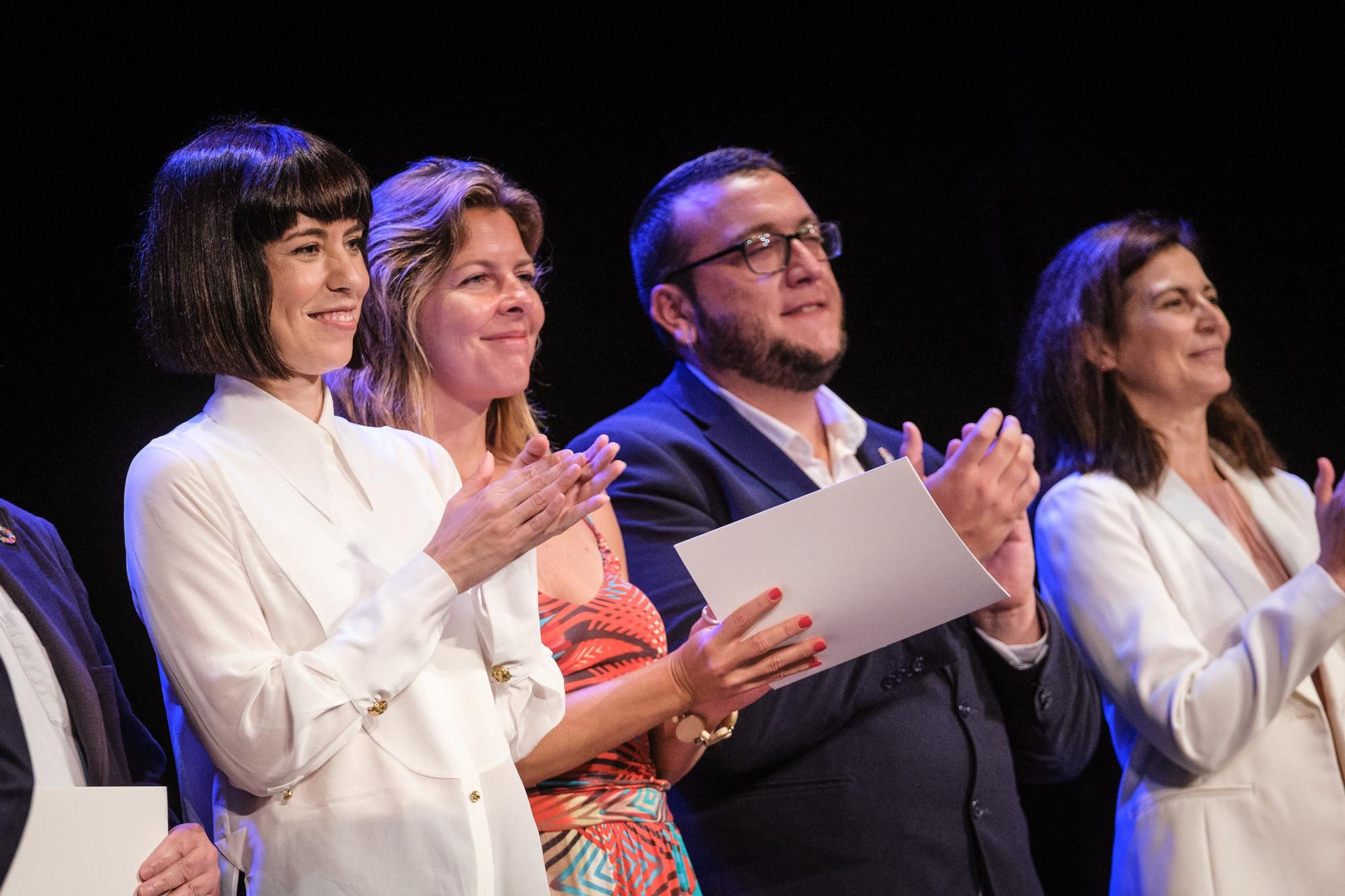 Acto institucional por el aniversario de la erupción de La Palma