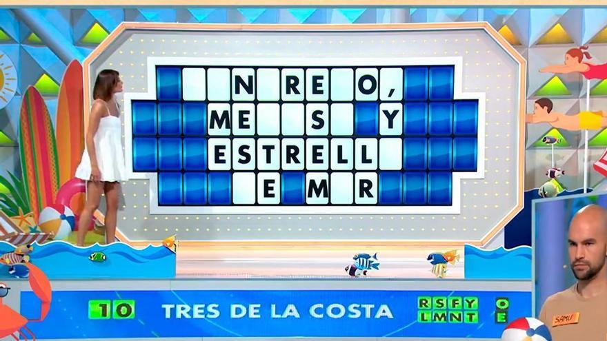 RULETA DE LA SUERTE | El 'sencillo' panel de La ruleta de la suerte que ...
