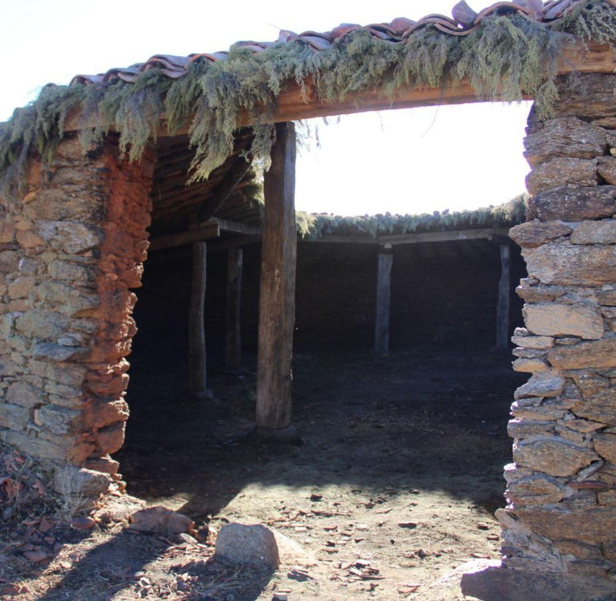 Interior del corralón de Villanueva. | A. S.