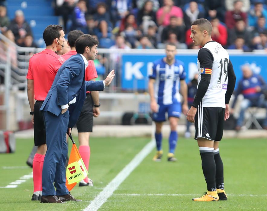 Alavés - Valencia, en imágenes