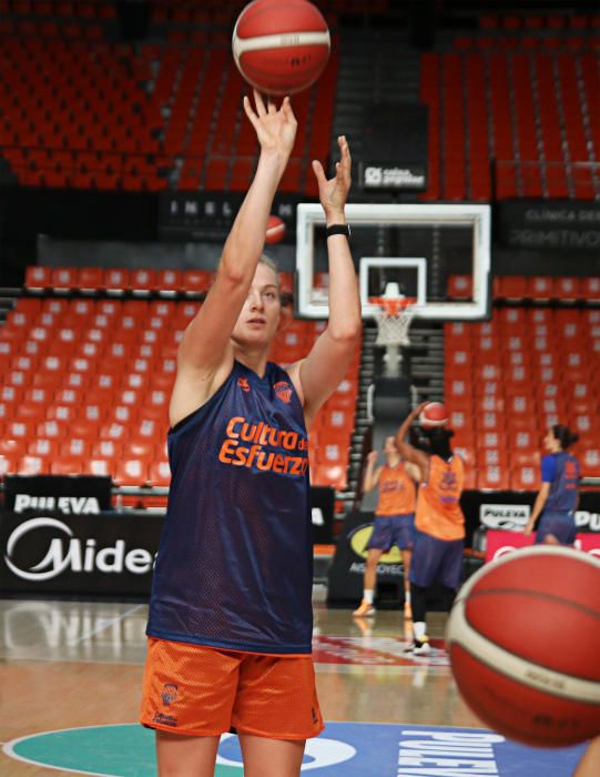 Primer entrenamiento de Marie Gülich