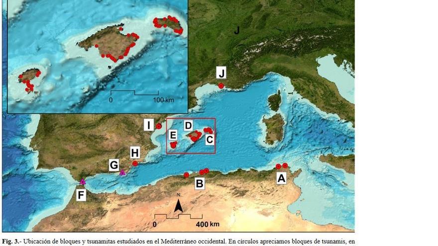 Puntos en los que perduran los efectos del tsnami