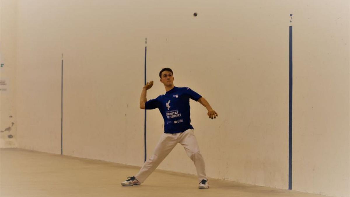 Guillem Palau, jugador 
del Circuit Sub23.  fedpival