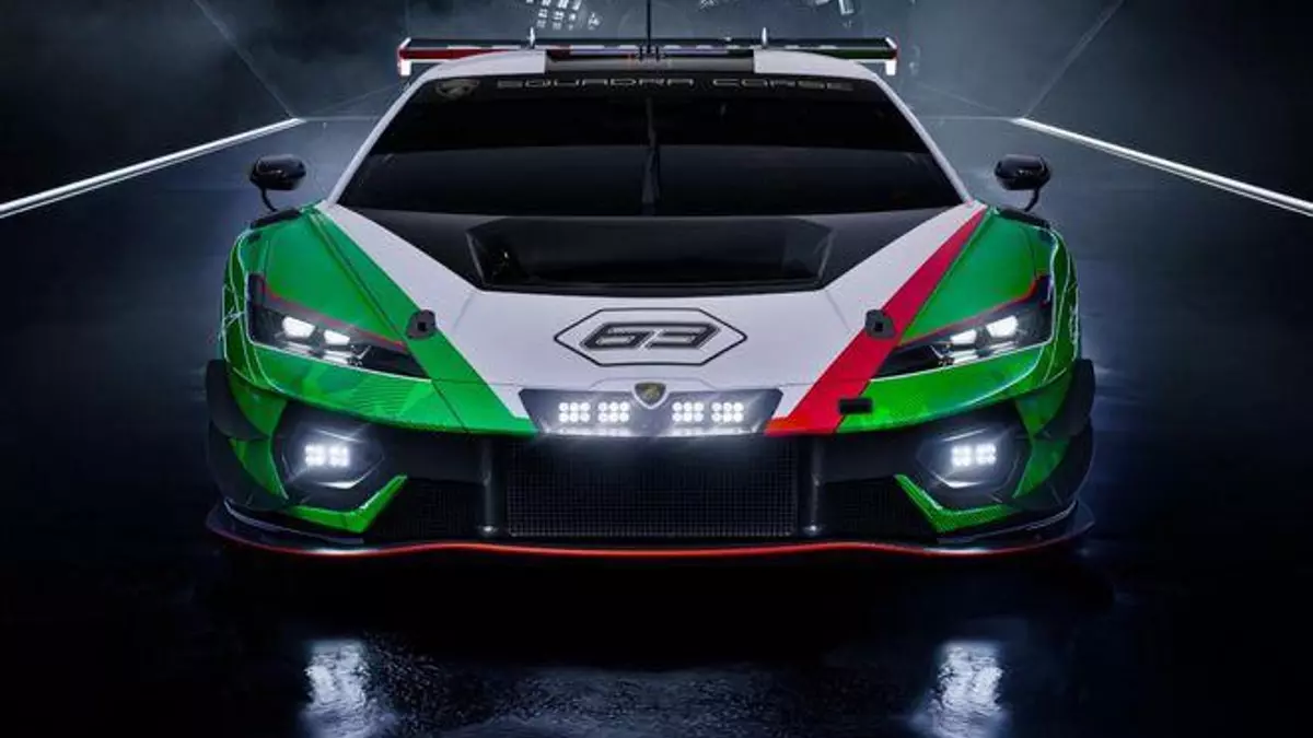 Lamborghini presenta el Temerario GT3 para su fórmula carrera-cliente